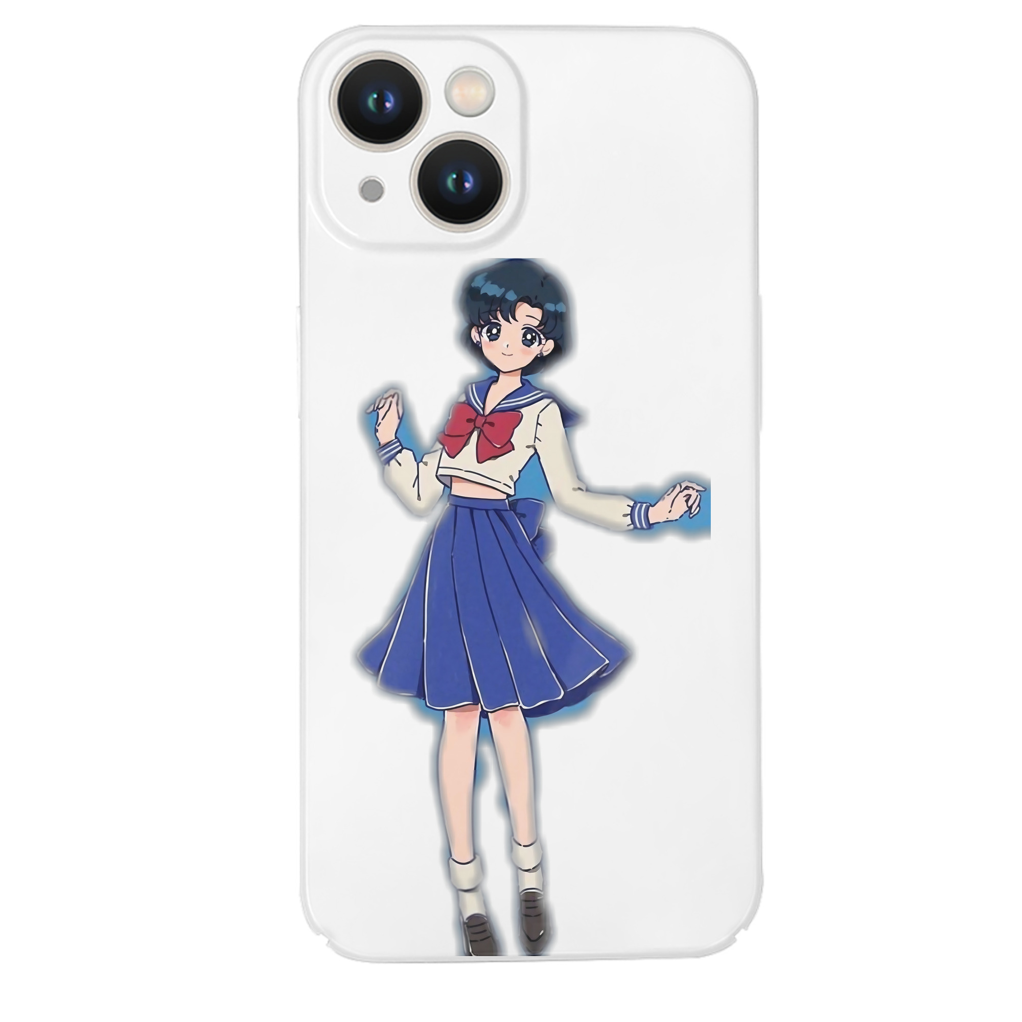 （画像用） 美少女戦士セーラームーン 水野 亜美 みずの あみ Sailor Moon Mizuno Ami 【iPhone 14シリーズ対応】ハードケース